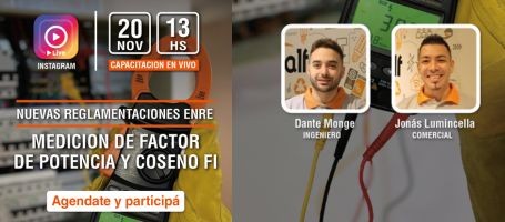 Capacitación en Vivo: Factor de Potencia